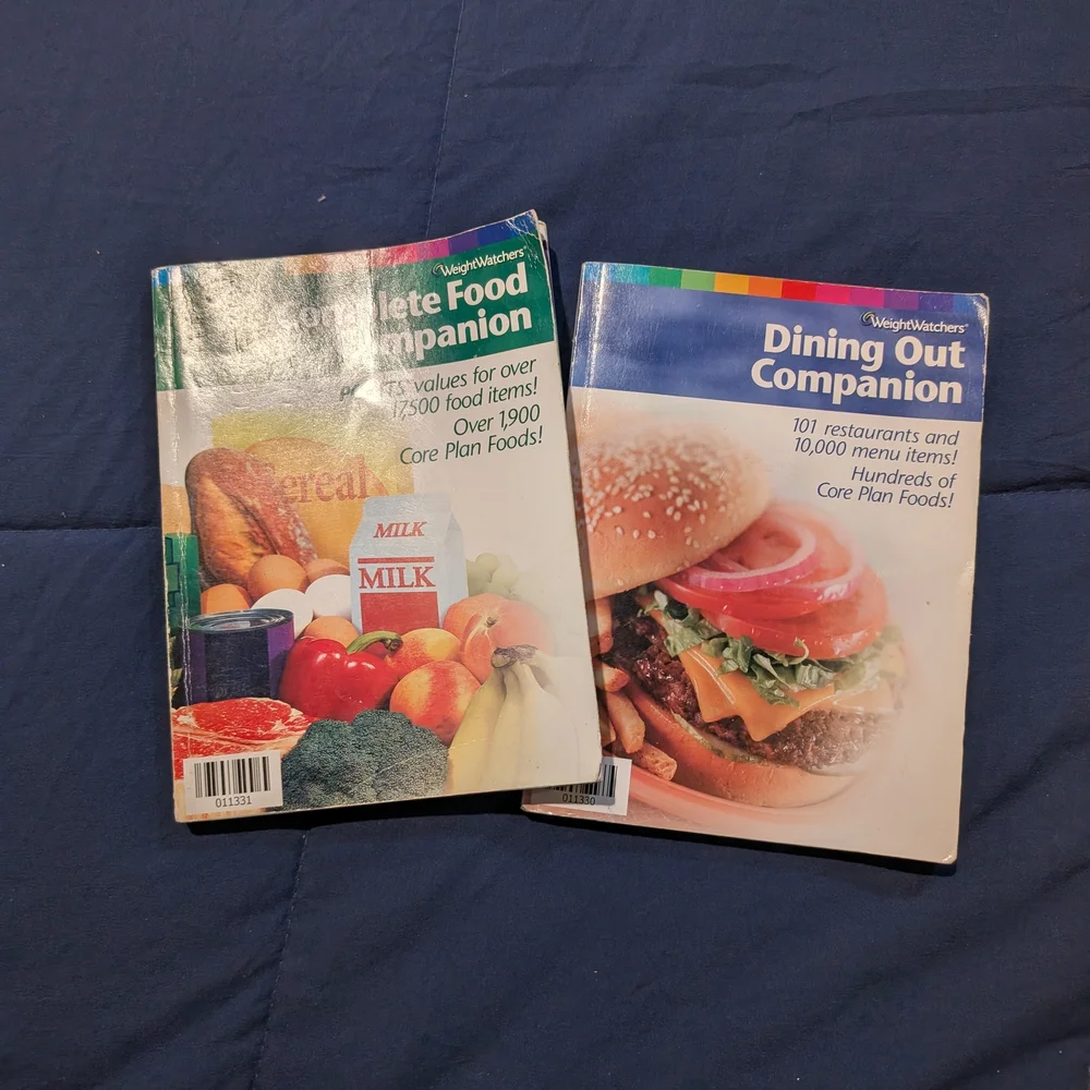 Weight‎ Watchers Food Companion & Dining Out Companion Book Set 2004